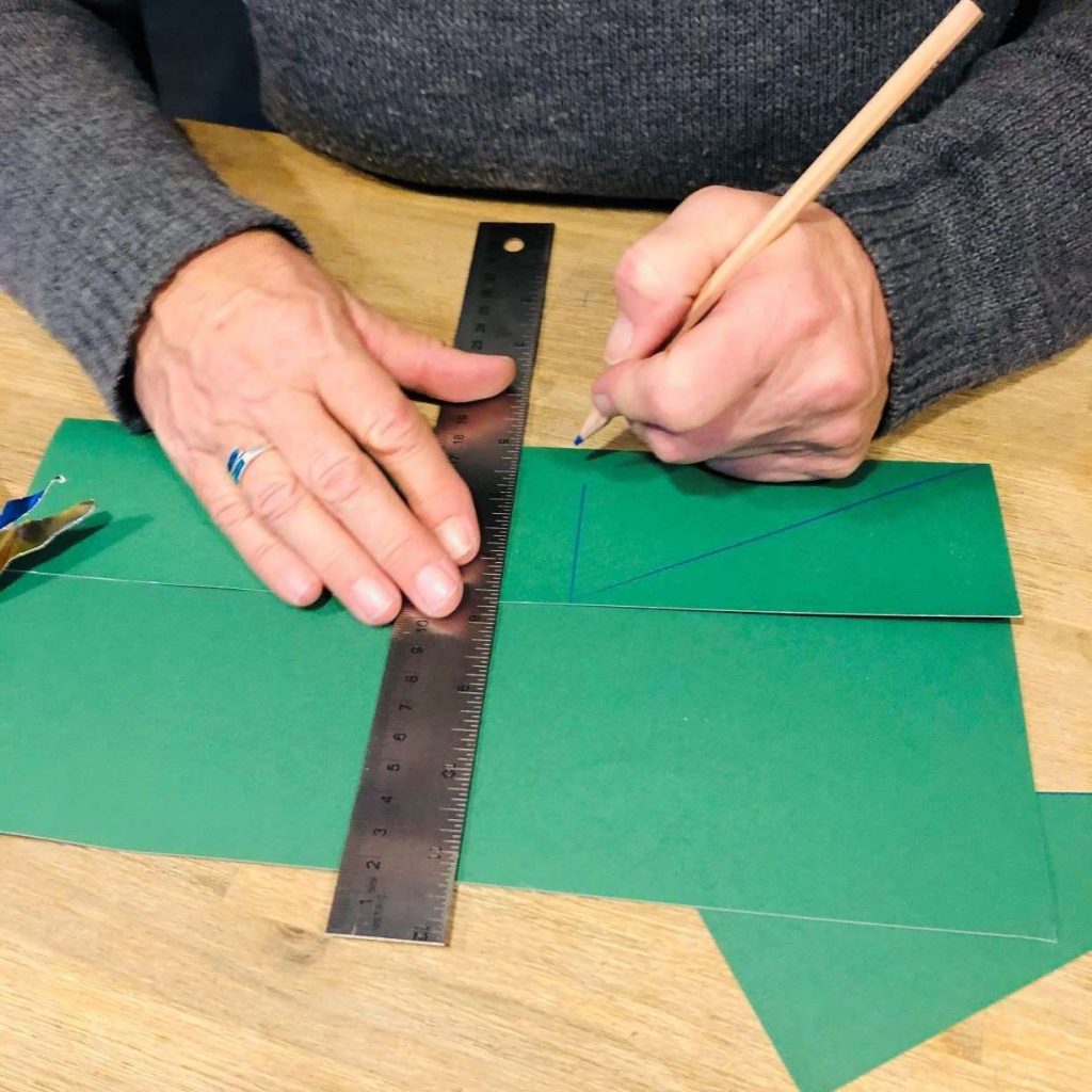 Weihnachtsbaum basteln