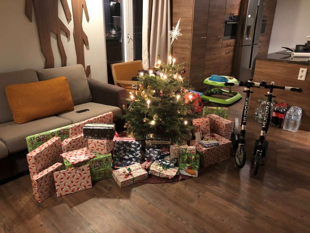 Weihnachtsbaum im Center Parc Allgäu